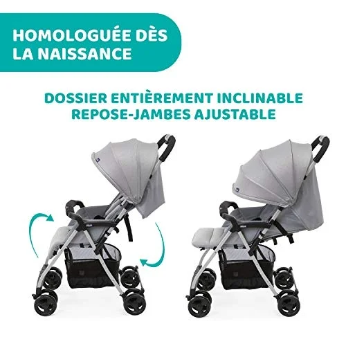 Ohlala 3 Stroller Bebek Arabası (Grey Mist)