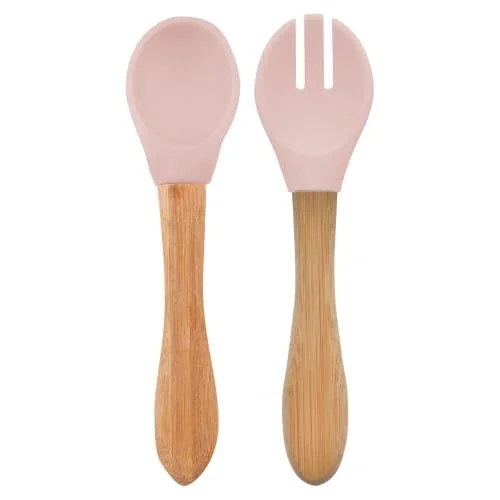 Oioi Mama Kaşığı Ve Çatal Seti 010600 Pinky Pink