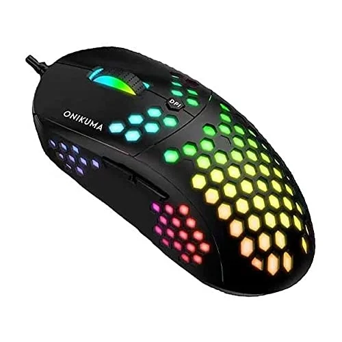 Onikuma CW903 RGB Oyuncu Mouse Siyah
