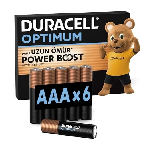 OPTIMUM AAA Alkalin İnce Kalem Pil (6’lı Paket) – 1,5V