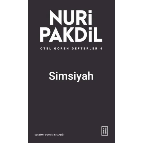Otel Gören Defterler 4: Simsiyah