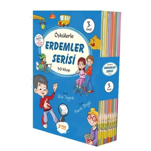 Öykülerle Erdemler Serisi 3.Sınıflar 10 Kitap