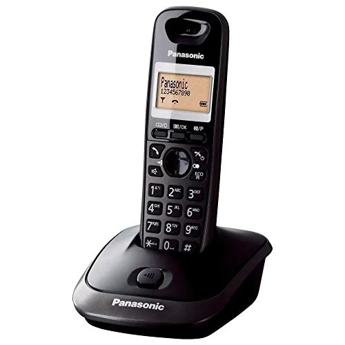 Panasonic KX TG2511 Telefon-Siyah Dect Telefon, Siyah