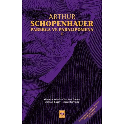 Parerga ve Paralipomena Cilt 1