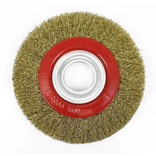 Mey İthalat® Partner 02005 Sarı Telli Daire Fırça 150X25 mm