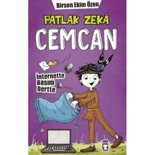 Patlak Zeka Cemcan - İnternette Başım Dertte (Fleksi Cilt)