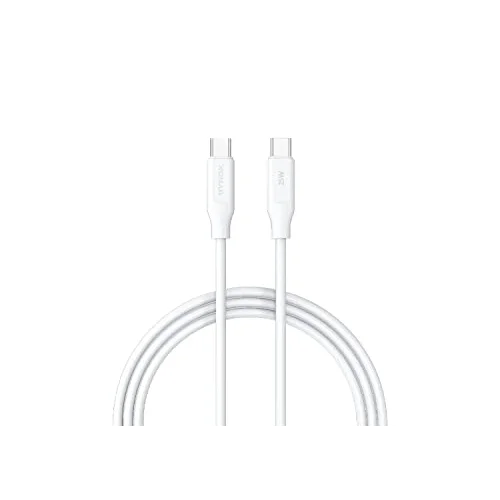 PD25TK Type-C To Type-C Pd 25W Hızlı Data/Şarj Kablosu 1 Metre Beyaz
