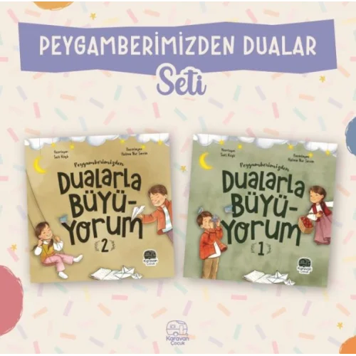 Peygamberimizden Dualar Seti (2 Kitap)