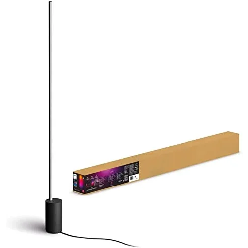 Philips Hue Gradient Signe Akıllı Led Zemin Işığı, Lambader, Siyah - 25.000 Saat Ampul Kullanım Ömrü
