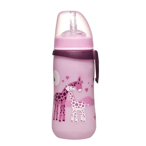 Pipetli Bardak 330 Ml Kız, Zürafa