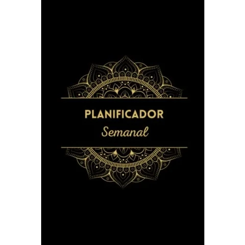 Planificador Semanal pequeño - Mándala - 120 paginas