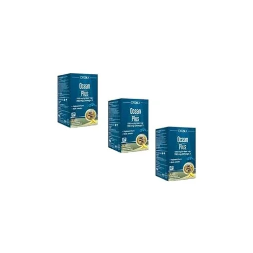 Plus 1200 Mg Omega 3 Saf Balık Yağı 30 Kapsül 3 Adet P07119