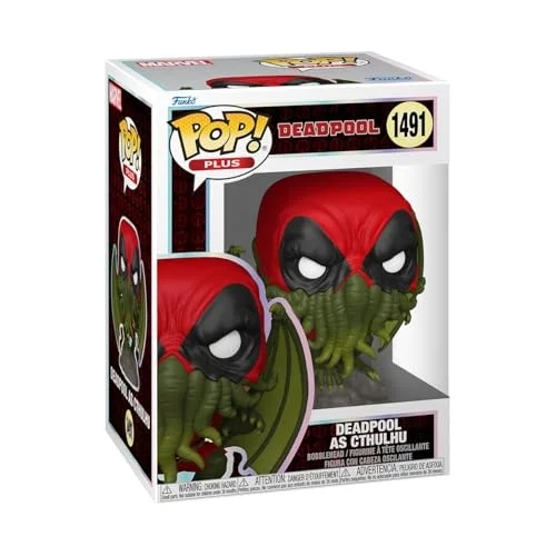 POP Plus Marvel: Deadpool Lit Classics – Deadpool Cthulhu, Oyuncak Figür