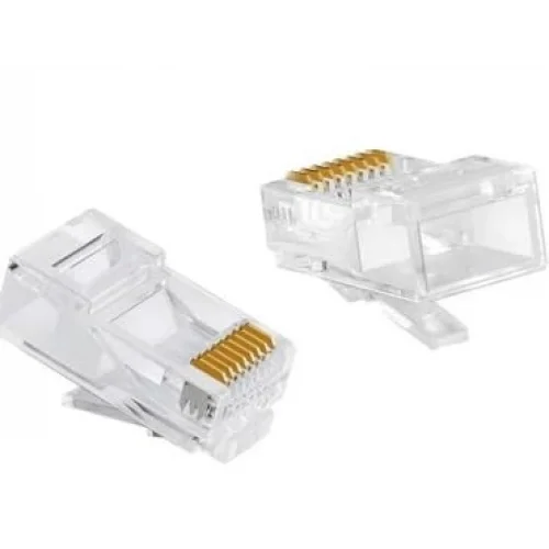 POWERMASTER PM-5993 RJ45 Ethernet Jack, Standart İnternet Bağlantısı için, 10 Adet