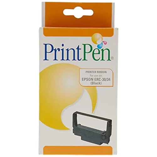 Printpen Epson Erc-30/34/38 Siyah Muadil Nokta Vuruşlu Yazar Kasa Şeridi