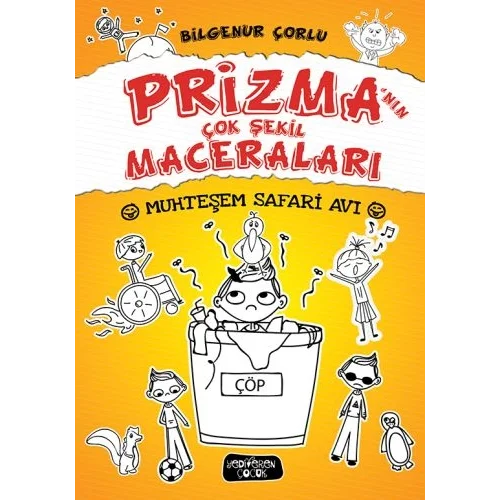 Prizmanın Çok Şekil Maceraları 1 - Muhteşem Safari Avı (Ciltli)