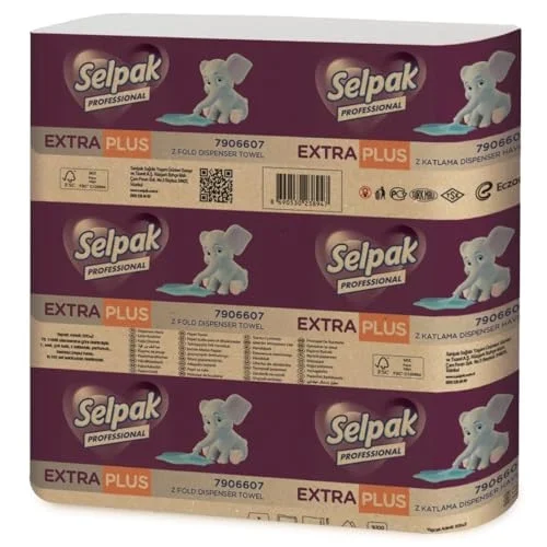 Professional Extra Z Katlı Plus Dispenser Havlu, 200 Yaprak