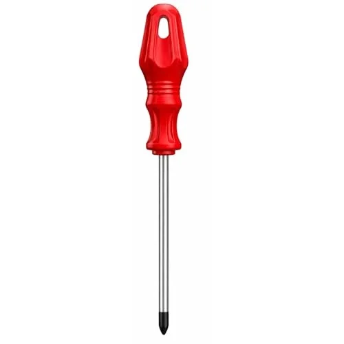 Profesyonel Manyetik Yıldız Tornavida PH2 6+125 mm, Yüksek Tork Dayanımlı Sertleştirilmiş Çelik Uç, Kaymaz Ergonomik Sap, Dar Alanlara Uygun, Mobilya Montajı ve Elektrik İşleri İçin