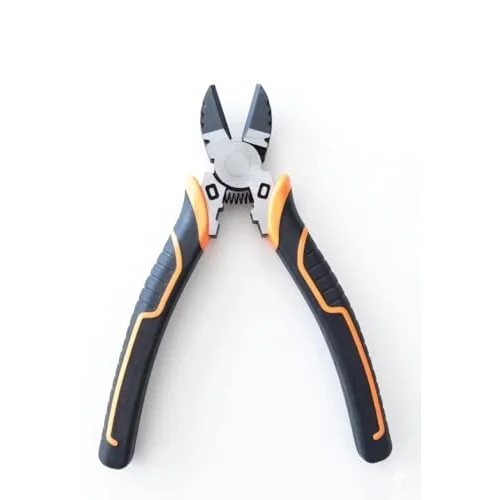 Profesyonel Yan Keski, 160 mm, Ergonomik Saplı, Turuncu Siyah