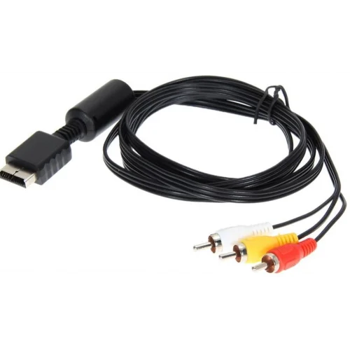 Ps2 Av Lcd Tv 3Rca Scart Lale Bağlantı Kablosu (Hdmi Kablo Değildir)