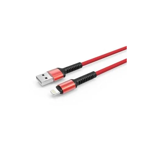 PSR aksesuar Kırmızı Kırmızı LS63 Lightning Usb Kablo- ile uyumlu