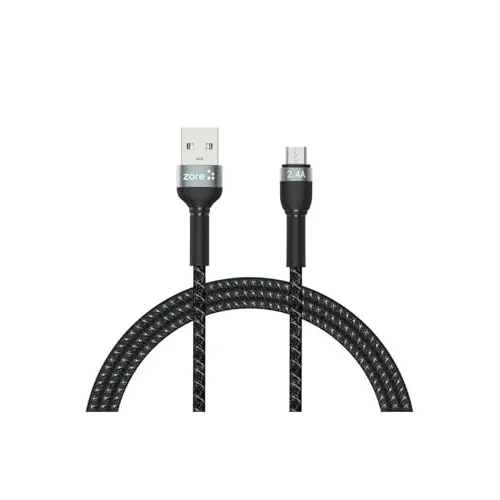 PSR aksesuar Siyah Siyah Shira Serisi Micro Usb Kablo 1 Metre- ile uyumlu