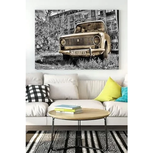 (pster15908) Eski Araba Kanvas Tablo 50 x 70