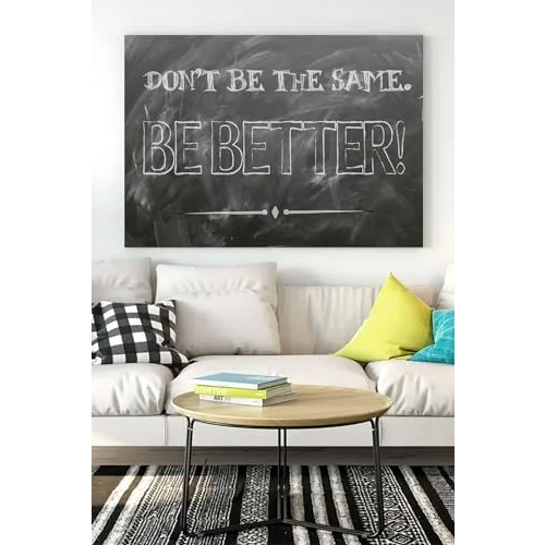 (pster17315) Dont Be The Same Girişimcilik Kanvas Tablo 50 x 70