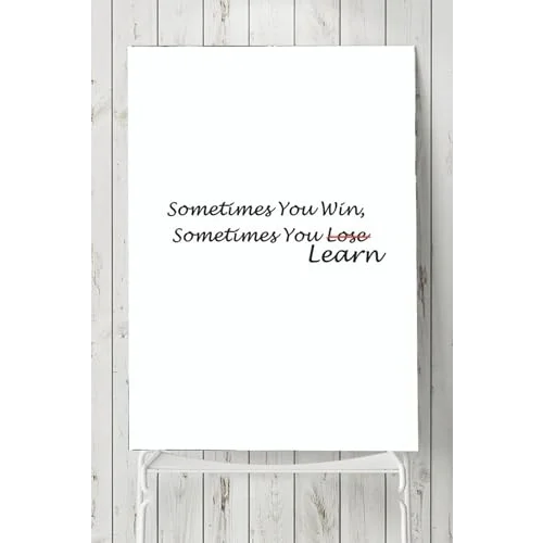 (pster6857) Win - Learn Girişimcilik Poster
