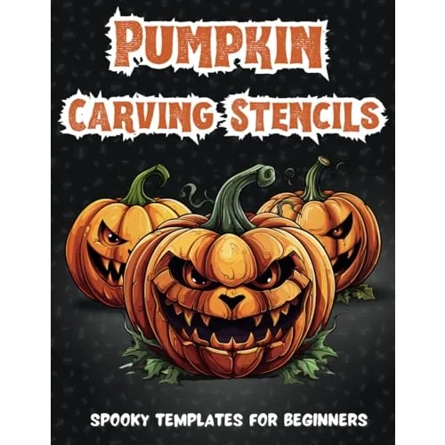Pumpkin Carving Stencils For Beginners: Spooky Patterns For Halloween Lovers | Decorations and Crafts