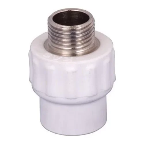 Mey İthalat® Pvc Boru PPRC Dış Dişli Rekor 20x1/2 10 Adet