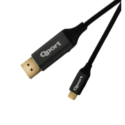Q Thd Type C To Display Port 4K 60Hz 2 Metre Kablo