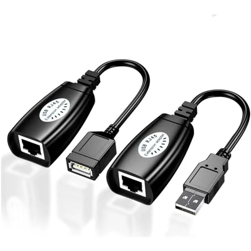 Q-UX2 60 Metre Usb Extender 2 Li Paket