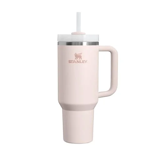 Quencher H2.0 FlowState Pipetli Termos Bardak 1.18 Litre - Pembe Kuvars (Rose Quartz) | Paslanmaz Çelik