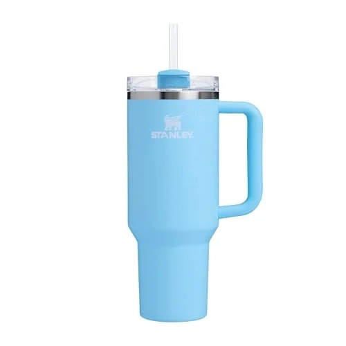 Quencher H2.0 FlowState Pipetli Termos Bardak 1.18 Litre - Powder Blue Crush | Paslanmaz Çelik