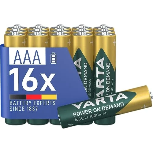 Rech.AAA 1000mAh 16 lı