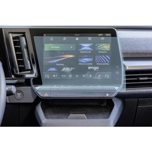 Renault Austral Multimedya 9 İnç İle Uyumlu Ekran Koruyucu Şeffaf Nano