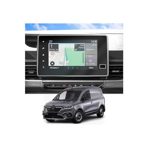 Renault Kangoo ile uyumlu 2024 2025 Multimedya 9H Nano Ekran Koruyucu
