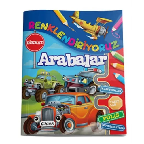 Renklendiriyoruz - Arabalar