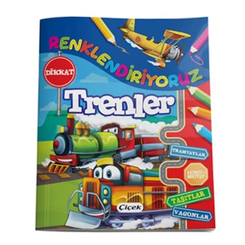 Renklendiriyoruz - Trenler