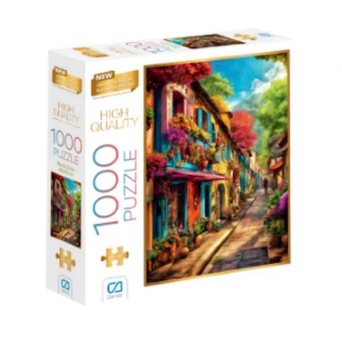Renkli Evler Puzzle 1000