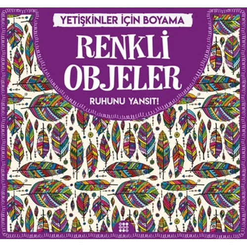 Renkli Objeler - Yetişkinler İçin Boyama