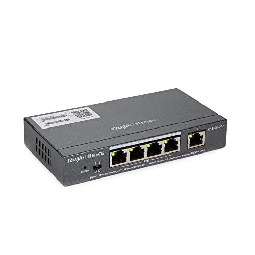 Reyee RG-ES205GC-P 5 Port 10/100/1000 Mbps Gigabit Switch