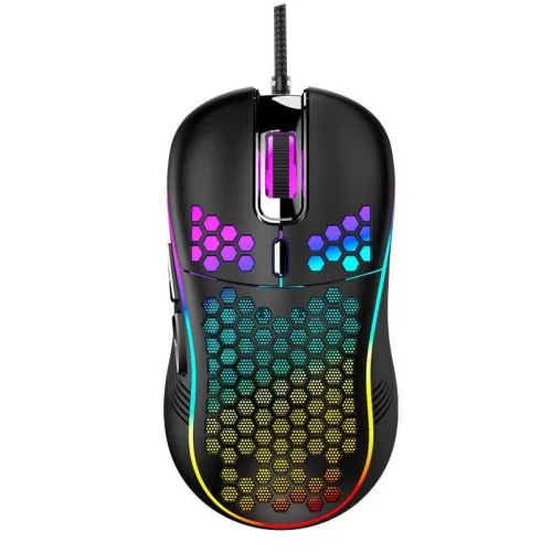 RGB Led Işıklı 6 Tuşlu 7200DPI Gaming Oyuncu Mouse Siyah