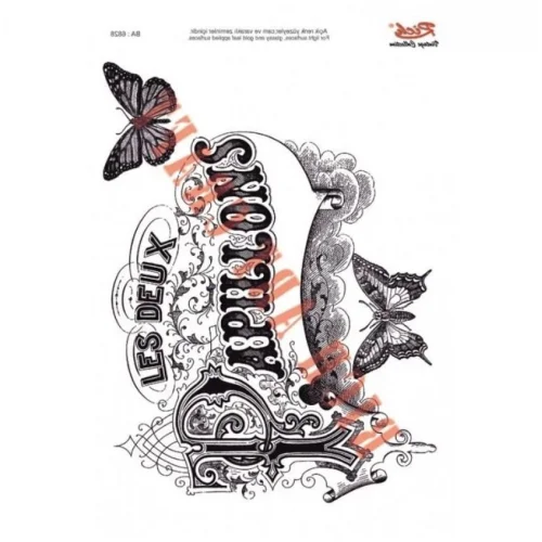 Mey İthalat® Rich 1326 Vintage Kolay Transfer 23x33 cm