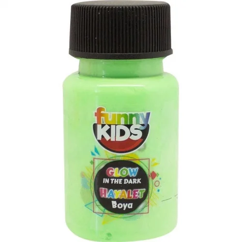 Mey İthalat® Rich 4995 Yeşil Karanlıkta Parlayan Hayalet Boya 50 cc