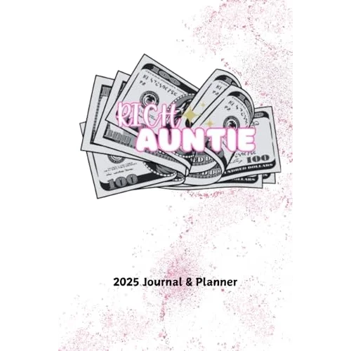 Rich Auntie: planner- journal for goal setting and reflection