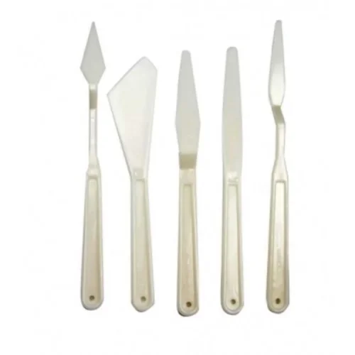 Mey İthalat® Rich Beyaz Spatula Seti 5 Parça