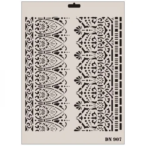 Mey İthalat® Rich Dantel Seri DN-907 Stencil 35x25 cm