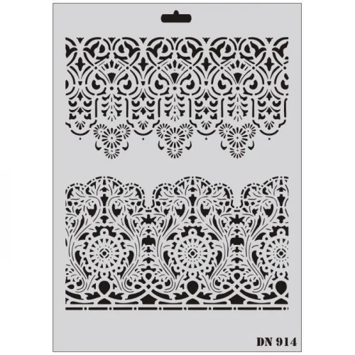 Mey İthalat® Rich Dantel Seri DN-914 Stencil 35x25 cm